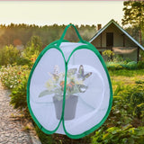 Maxbell Feeding Net Ventilation Foldable Shade Cages for Backyard Outdoor Greenhouse Green