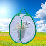 Maxbell Feeding Net Ventilation Foldable Shade Cages for Backyard Outdoor Greenhouse Green