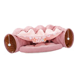 Maxbell Cat Tunnel Bed Cage Toys Tunnel Bed for Chinchilla Pet Supplies Sugar Glider