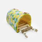 Maxbell Birds Nest House Bird Perch Stand Winter Warm Bird Toy Bird Cage Perch Stand
