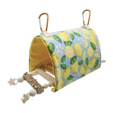 Maxbell Birds Nest House Bird Perch Stand Winter Warm Bird Toy Bird Cage Perch Stand