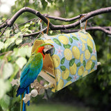 Maxbell Birds Nest House Bird Perch Stand Winter Warm Bird Toy Bird Cage Perch Stand