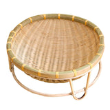 Maxbell Bamboo Woven Cat Nest Soft Lightweight Indoor Universal for Cats Kitten Dogs