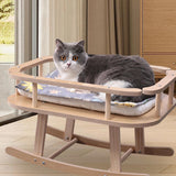 Maxbell Cat Lounge Rocking Cradle Bed Swing Chair for Bunny Indoor Cats Sleeping