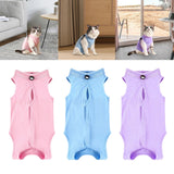 Maxbell Cat Recovery Suit Outfits Prevent Licking Pets Clothes for After Spay Kitten Pink S