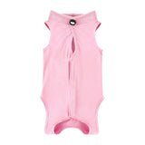 Maxbell Cat Recovery Suit Outfits Prevent Licking Pets Clothes for After Spay Kitten Pink M