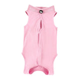 Maxbell Cat Recovery Suit Outfits Prevent Licking Pets Clothes for After Spay Kitten Pink L