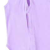 Maxbell Cat Recovery Suit Outfits Prevent Licking Pets Clothes for After Spay Kitten Purple L