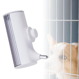 Maxbell Dog Water Bottle for Cage Water Drinker for Kitten Small Animals Chinchillas Gray