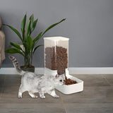 Maxbell Automatic Pet Dispenser Detachable Large Capacity for Puppy Animals Dog Cats Feeder