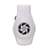 Maxbell Fish Tank Chillers Fan Fish Tank Cooler USB Cable Aquarium Cooling Fan White