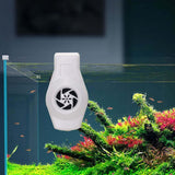 Maxbell Fish Tank Chillers Fan Fish Tank Cooler USB Cable Aquarium Cooling Fan White