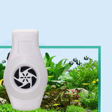 Maxbell Fish Tank Chillers Fan Fish Tank Cooler USB Cable Aquarium Cooling Fan White