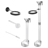 Maxbell Shrimp Feeding Tube Dish Set Aquarium Shrimp Feeding Dish Shrimp Feeder Tube
