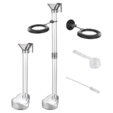 Maxbell Shrimp Feeding Tube Dish Set Aquarium Shrimp Feeding Dish Shrimp Feeder Tube