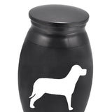 Maxbell Pet Urn Ash Urns for Dogs Funeral Remembrance Supplies Metal Cinerary Casket