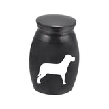 Maxbell Pet Urn Ash Urns for Dogs Funeral Remembrance Supplies Metal Cinerary Casket