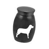 Maxbell Pet Urn Ash Urns for Dogs Funeral Remembrance Supplies Metal Cinerary Casket
