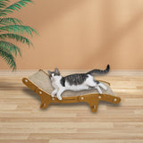 Maxbell Cat Scratch Pad Interactive Play Toy Cat Cardboard Bed for Indoor Pet Kitten