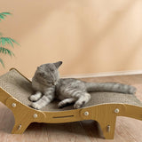 Maxbell Cat Scratch Pad Interactive Play Toy Cat Cardboard Bed for Indoor Pet Kitten