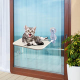 Maxbell Cat Bed Hammock Easy to Use Lounge Mount Window Bed for Ceramic Tile Napping