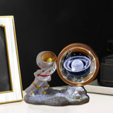 Maxbell 3D Glass Ball Night Light Decorative Table Lamp for Bedroom Desktop Birthday Style E