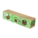 Maxbell Cat Scratching House Play Tunnel Hideaway for Indoor Cat Kitty Small Animals XL Green