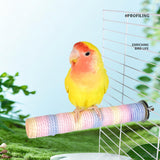 Maxbell Pet Parrot Perch Claw Beak Grinding Bar Bird Stand Pole for Medium Cockatiel
