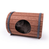Maxbell Felt Cat House Hideout Universal All Seasons Washable Semi Enclosed Cat Nest