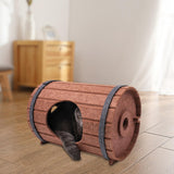 Maxbell Felt Cat House Hideout Universal All Seasons Washable Semi Enclosed Cat Nest