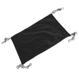 Maxbell Cat Hammock Bed Hanging Soft Pet Bed for Indoor Cats Pet Accessories Rabbits black