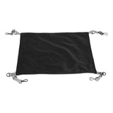 Maxbell Cat Hammock Bed Hanging Soft Pet Bed for Indoor Cats Pet Accessories Rabbits black
