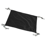 Maxbell Cat Hammock Bed Hanging Soft Pet Bed for Indoor Cats Pet Accessories Rabbits black