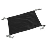 Maxbell Cat Hammock Bed Hanging Soft Pet Bed for Indoor Cats Pet Accessories Rabbits black