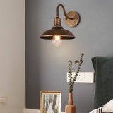 Maxbell Industrial Wall Sconce Lamp Vintage E27 Lights for Kitchen Reading Decor Style F