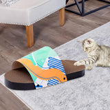 Maxbell Slippers Cat Scratcher Cardboard Cat Scratch Bed for Indoor Cats Rest