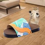 Maxbell Slippers Cat Scratcher Cardboard Cat Scratch Bed for Indoor Cats Rest