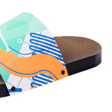 Maxbell Slippers Cat Scratcher Cardboard Cat Scratch Bed for Indoor Cats Rest