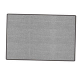 Maxbell Pet Feeding Mat Dog Food Placemat Absorbs Water Scratch Resistant Cat Carpet grey S