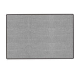 Maxbell Pet Feeding Mat Dog Food Placemat Absorbs Water Scratch Resistant Cat Carpet grey M