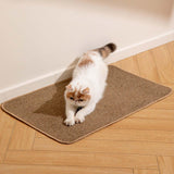 Maxbell Pet Feeding Mat Dog Food Placemat Absorbs Water Scratch Resistant Cat Carpet Coffee M