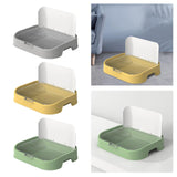 Maxbell Indoor Dogs Potty Train Pads Durable Dog Toilet for Small Dogs and Male Dogs Gray