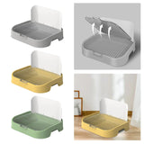 Maxbell Indoor Dogs Potty Train Pads Durable Dog Toilet for Small Dogs and Male Dogs Gray