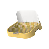 Maxbell Indoor Dogs Potty Train Pads Durable Dog Toilet for Small Dogs and Male Dogs Yellow