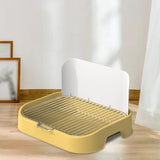Maxbell Indoor Dogs Potty Train Pads Durable Dog Toilet for Small Dogs and Male Dogs Yellow