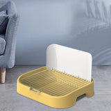Maxbell Indoor Dogs Potty Train Pads Durable Dog Toilet for Small Dogs and Male Dogs Yellow
