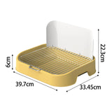 Maxbell Indoor Dogs Potty Train Pads Durable Dog Toilet for Small Dogs and Male Dogs Yellow