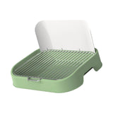 Maxbell Indoor Dogs Potty Train Pads Durable Dog Toilet for Small Dogs and Male Dogs Green