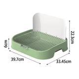 Maxbell Indoor Dogs Potty Train Pads Durable Dog Toilet for Small Dogs and Male Dogs Green