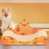 Maxbell Pet Sleeping Bed Cat Sofa Cat Scratching Board for Indoor Cats Kittens Sleep